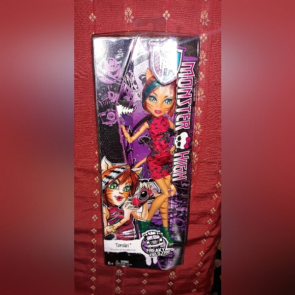 Monster High Toralei Werecat Freaky Field Trip 2014 NEW Cat...